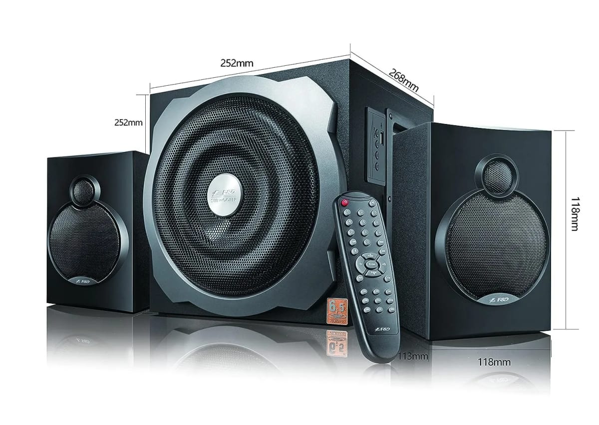 Parlante Fyd Fenda A521X Black 2.1