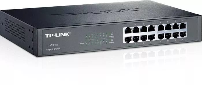 Gigabit Switch de 16 Puertos