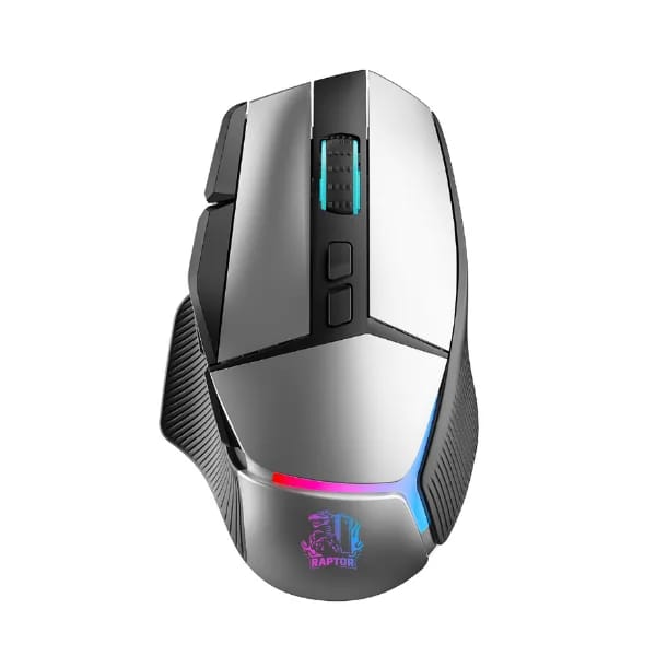 Mouse Gamer Raptor Storm Grip 9 botones 8000dpi retroiluminado