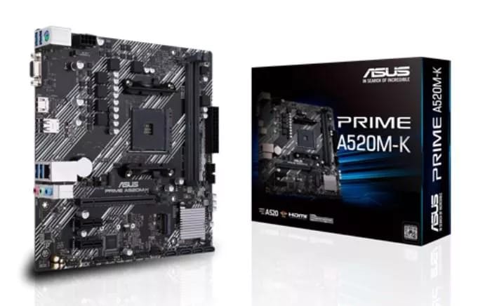 Motherboard ASUS Prime A520M-K AM4 DDR4 Micro-ATX 90MB1500-M0EAY0