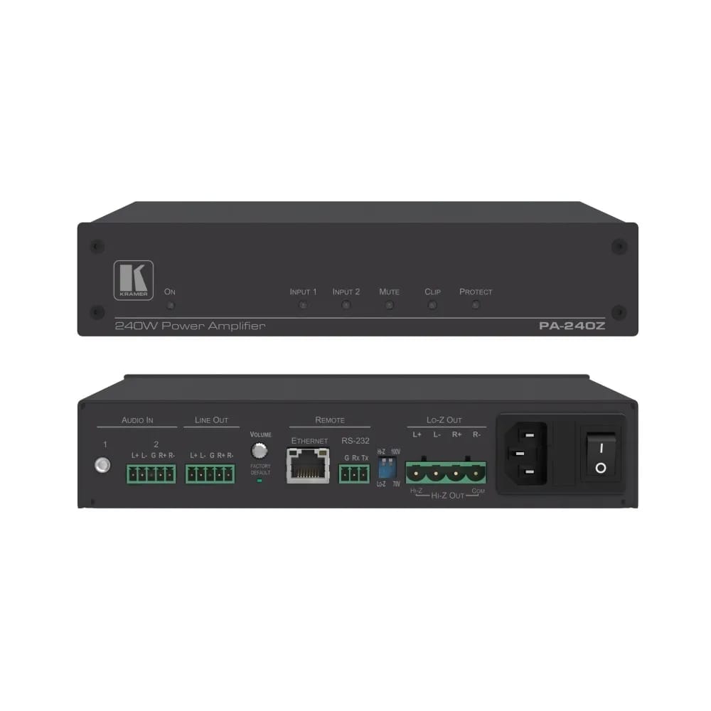Amplificador de potencia de 240W
