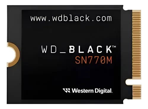 Disco SSD WD Black SN770 500GB M.2 2230 NVMe PCIe 4.0 WDS500G3X0G-00CHY0