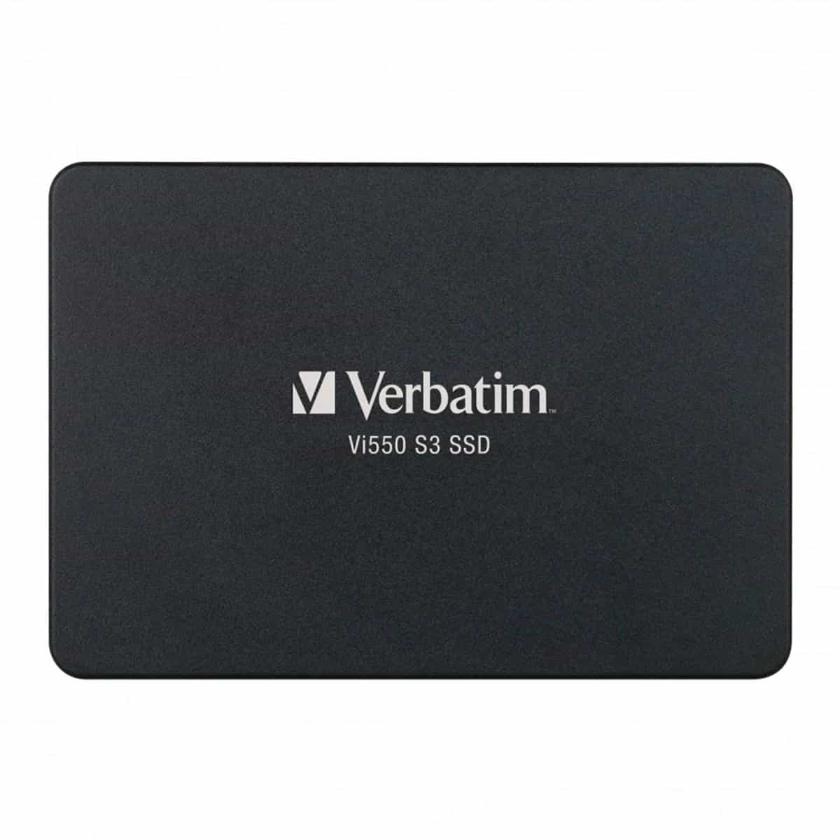Disco Solido Interno Ssd Verbatim Vi550 256gb Sata 3 2.5 Color Negro