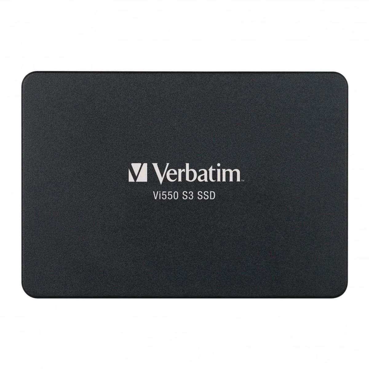 Disco sólido interno SSD Verbatim Vi550 256GB SATA III 2.5" Negro 49351