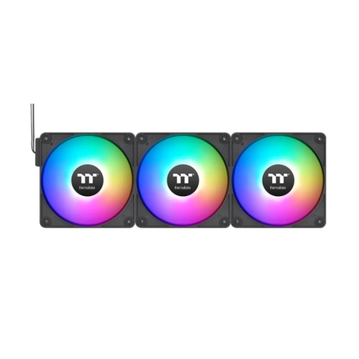 Kit de 3 ventiladores para gabinete Thermaltake CT120 EX ARGB 120mm CL-F181-PL12SW-A