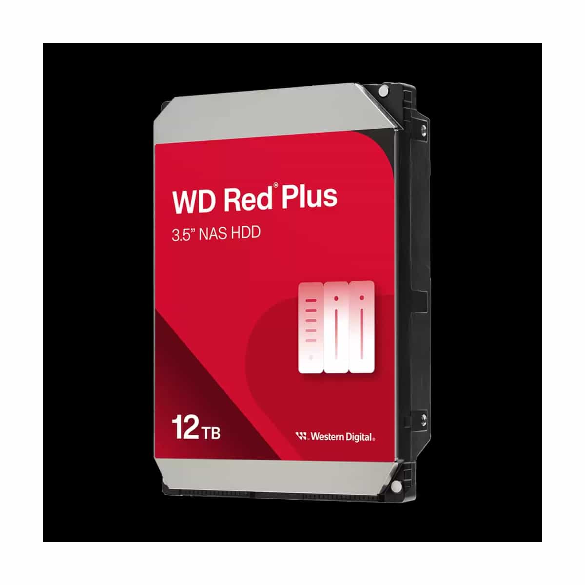 Disco Interno HDD WESTERN DIGITAL Red Plus 12TB 3.5" SATA 3.0 7200rpm