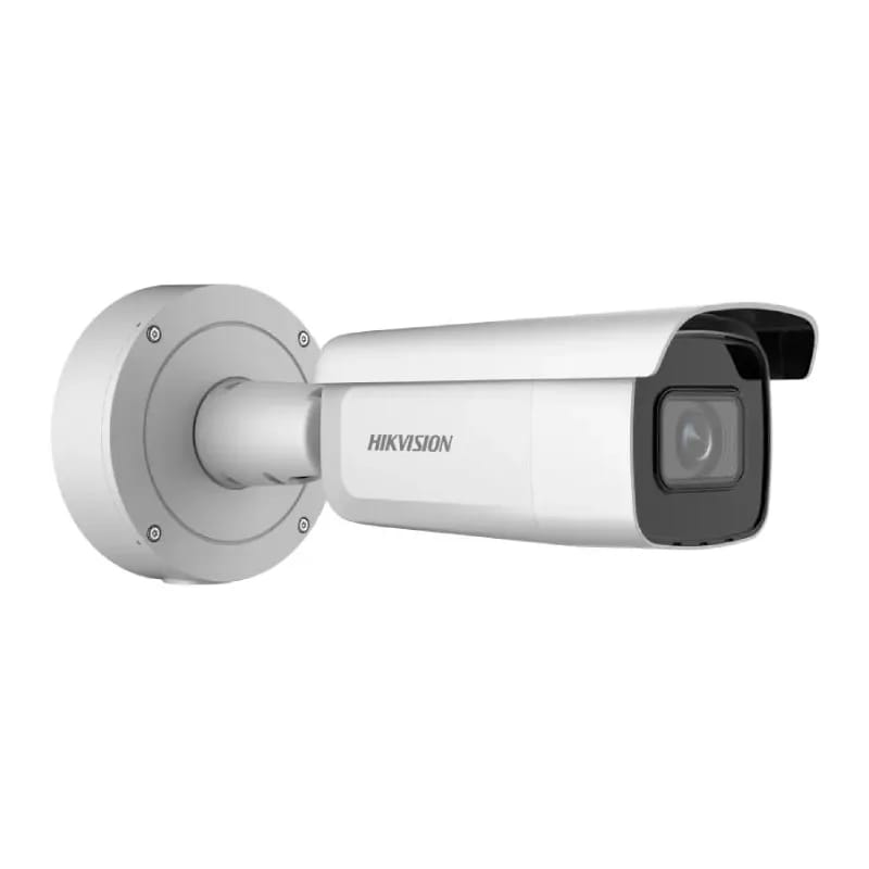 Cámara Hikvision IP Bullet 4MP Lente 28MM IR POE (DS-2CD2646G2-IZS)