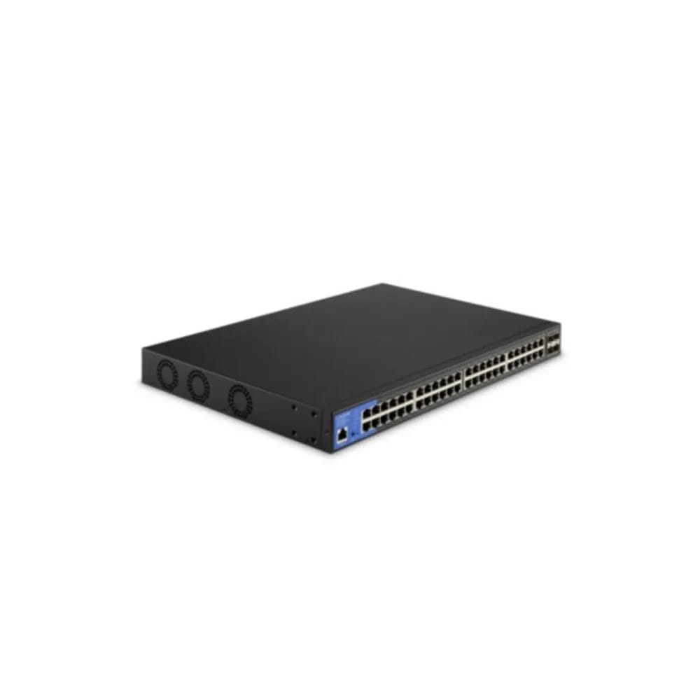 48-PORT Managed POE+ GE Switch 4 10G SFP+ 740W Taa