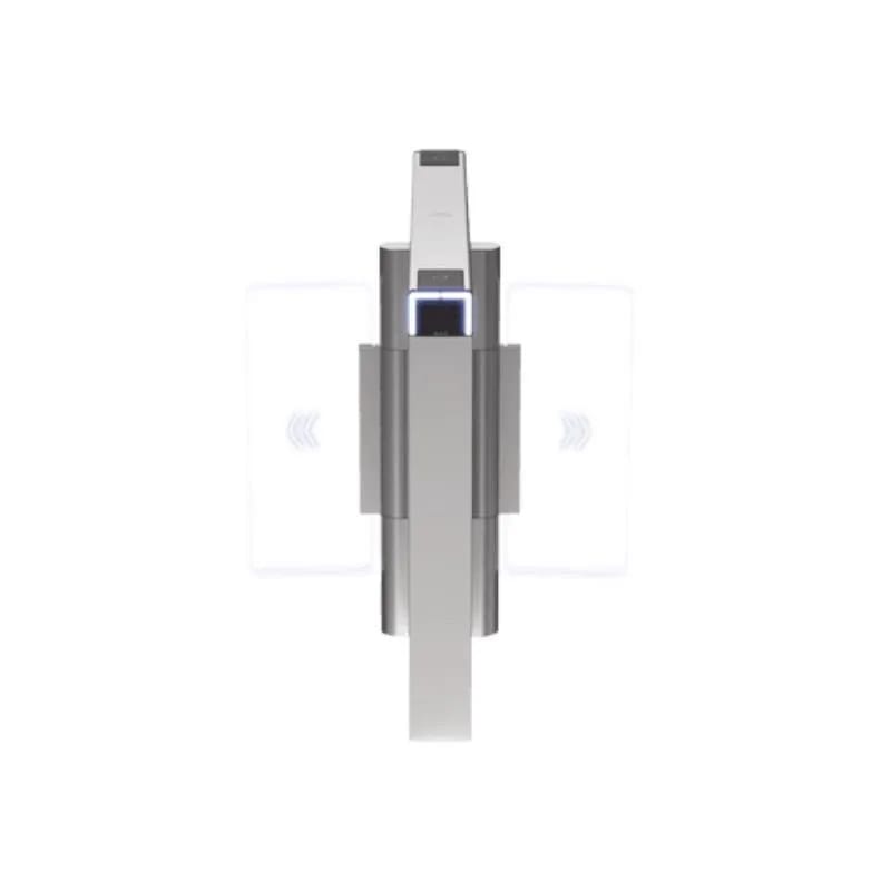 Barrera swing central Hikvision acero inoxidable, aletas no incluidas DS-K3B530X-M/MPg