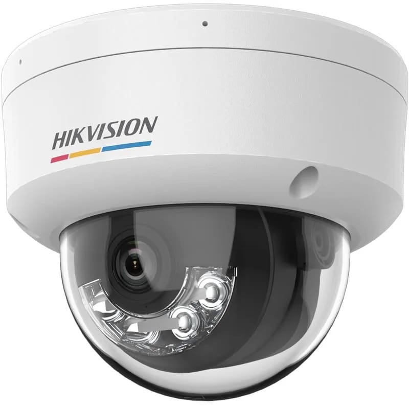 Cámara domo ColorVu 3.0 Hikvision DS-2CD1147G3-LIU 4MP 2.8mm