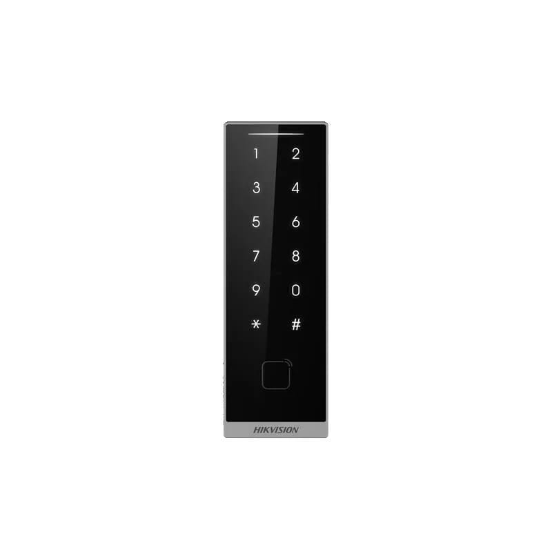 Lector de tarjetas de proximidad EM Hikvision con teclado DS-K1105ENKB