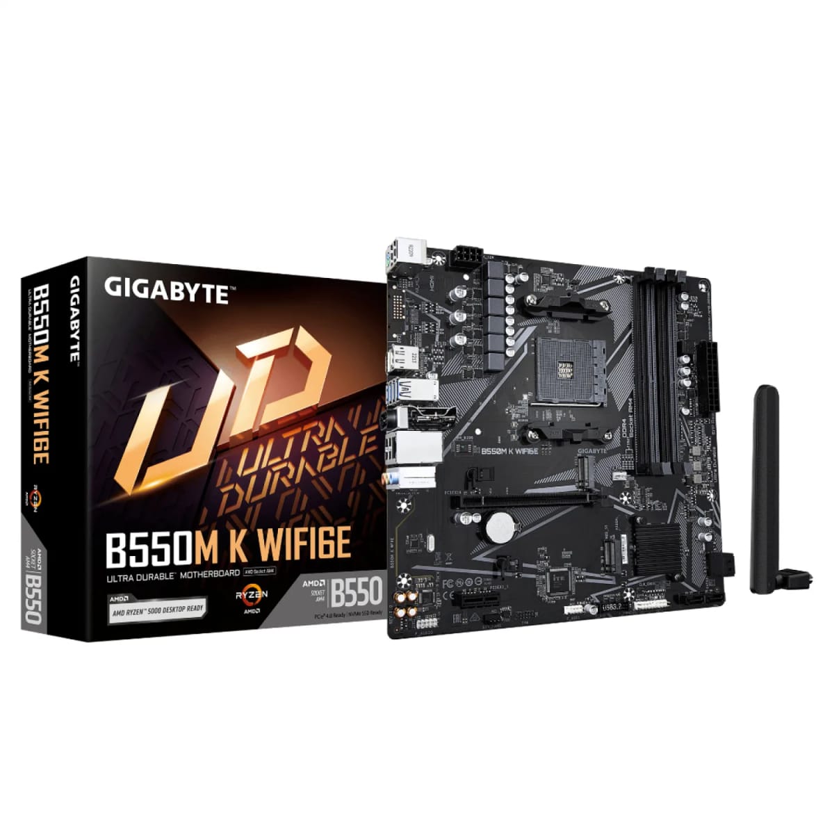 Mother Gigabyte (AM4) B550M K WF6E