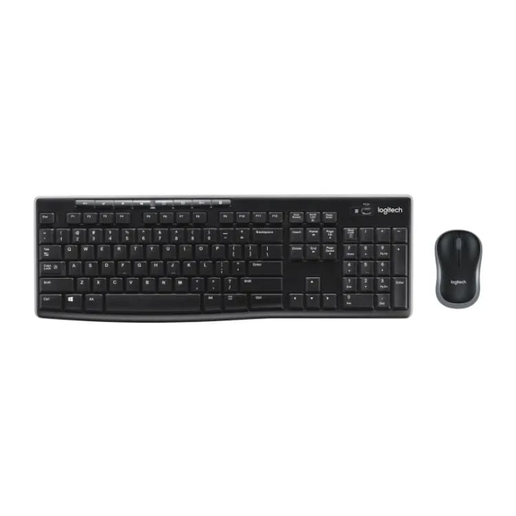 Teclado+Mouse Logitech Inalámbrico MK270 Blk 920-004432