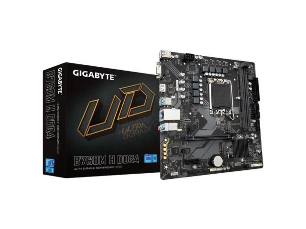 Motherboard Gigabyte B760M H DDR4 LGA 1700 Micro-ATX