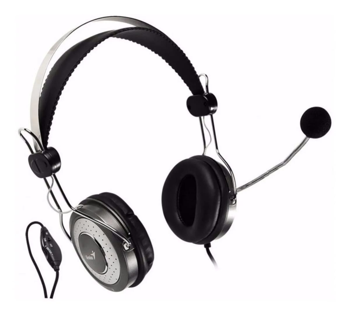 Auricular con micrófono Genius HS-04SU Dual Plug