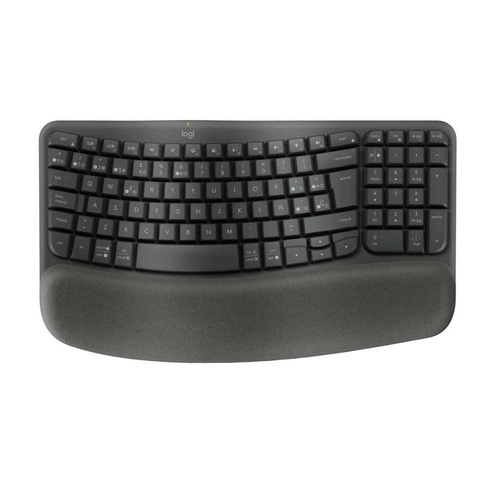 Teclado Logitech Wireless Keys Ergo Español Negro