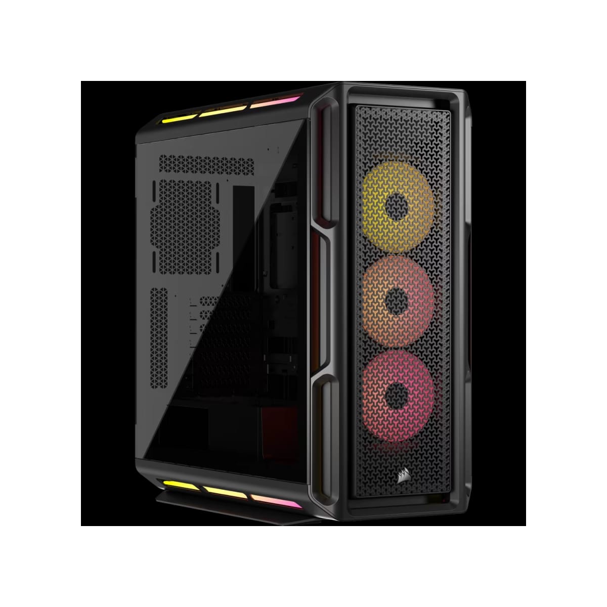 Gabinete CORSAIR iCUE LINK 5000T LX RGB Mid Tower negro