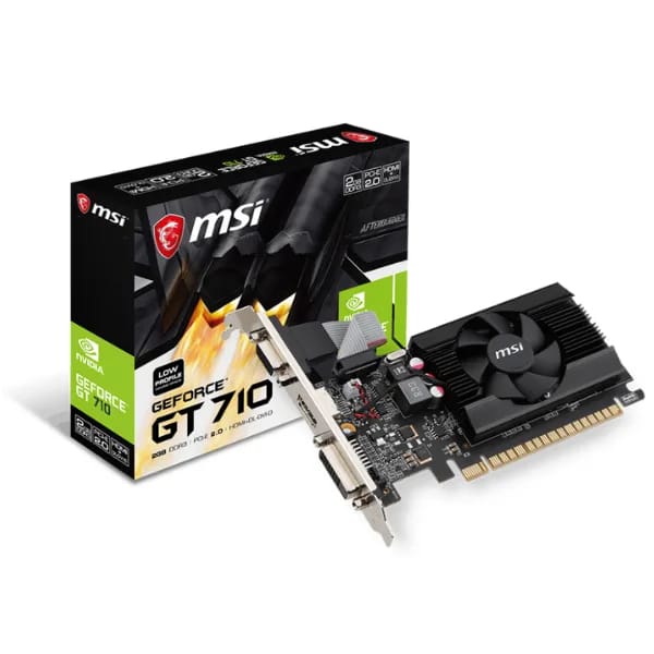 Placa de video MSI GeForce GT 710 2G LP DDR3