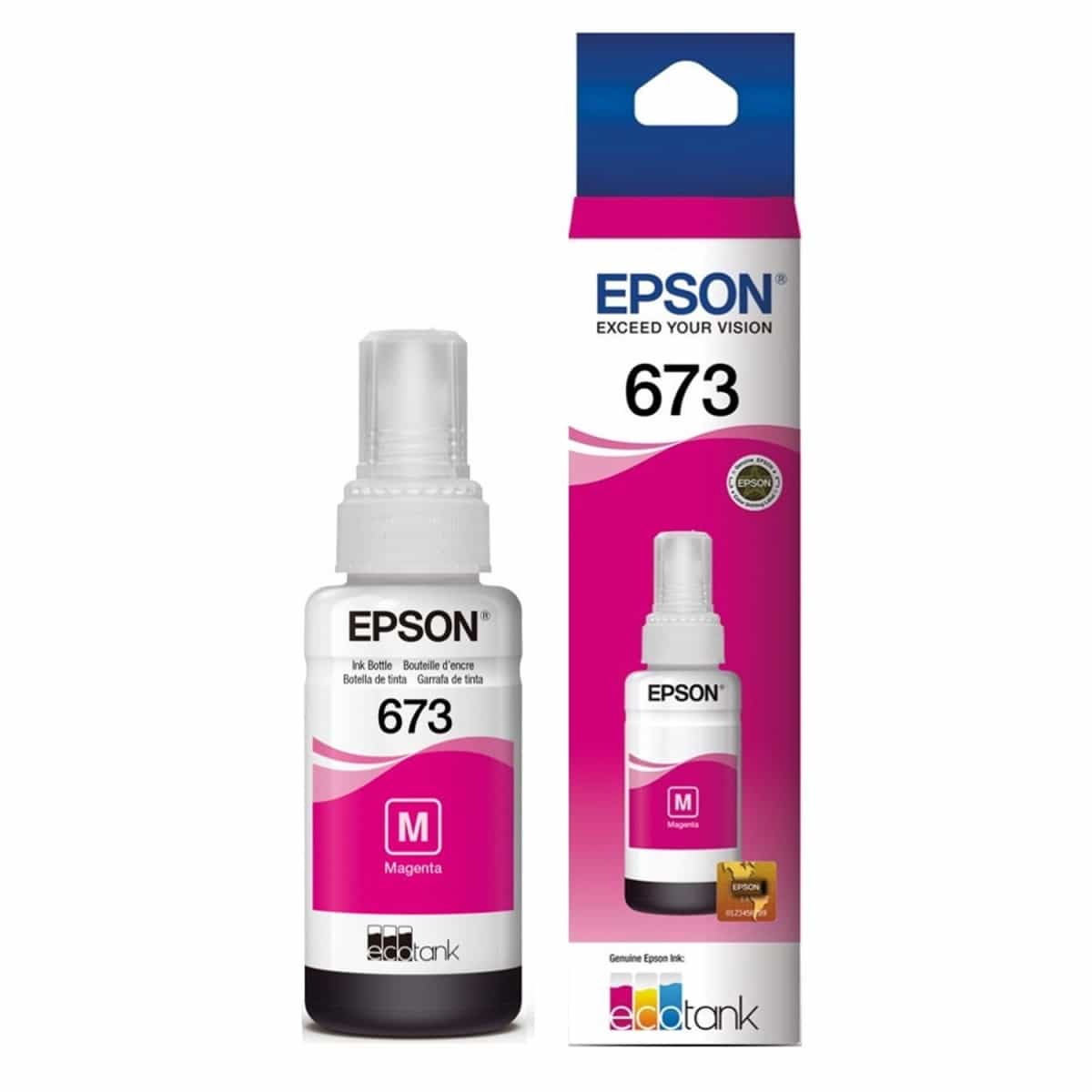 Botella de Tinta Epson 673 Magenta