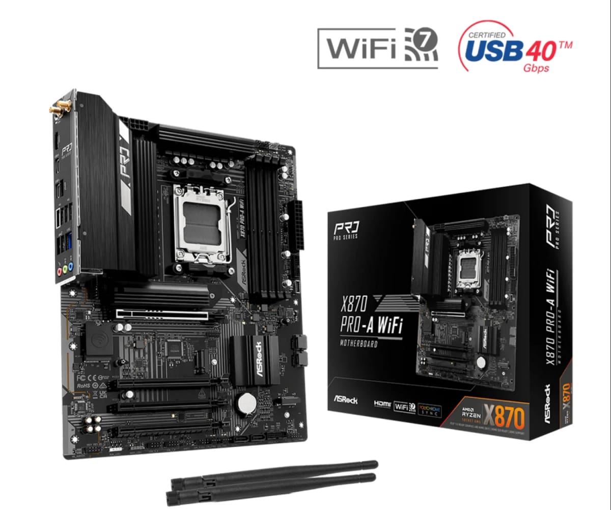 Mother Asrock (AM5) X870 Pro-A WIFI