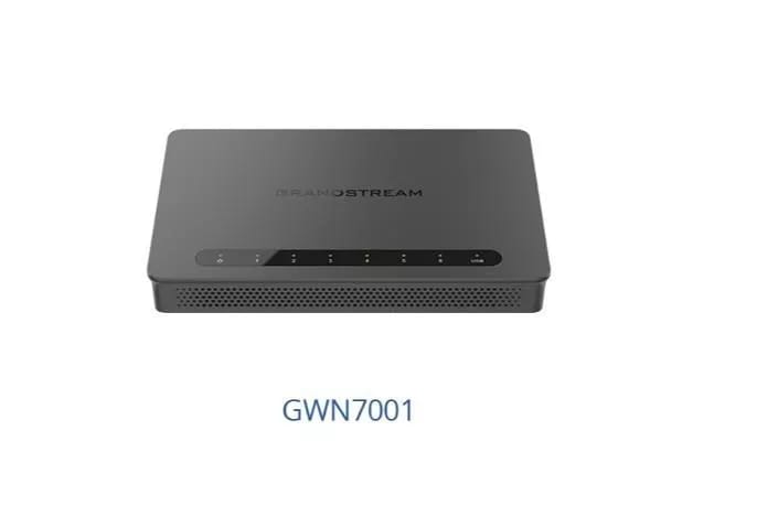 Grandstream Router Multiwan 6 Portgigabit con VPN + Firewall 1 Port USB 256 RAM 50 Tuneles VPN