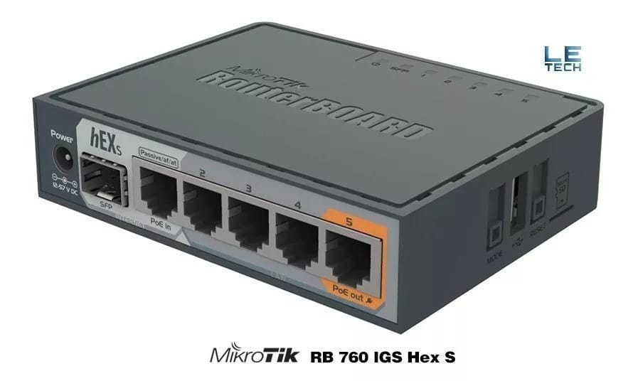 Router-Ap Mikrotik RB760IGS