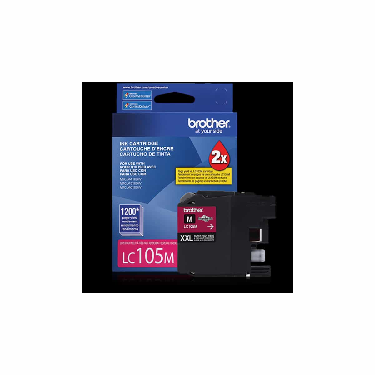 Cartucho Tinta Brother LC105 Magenta