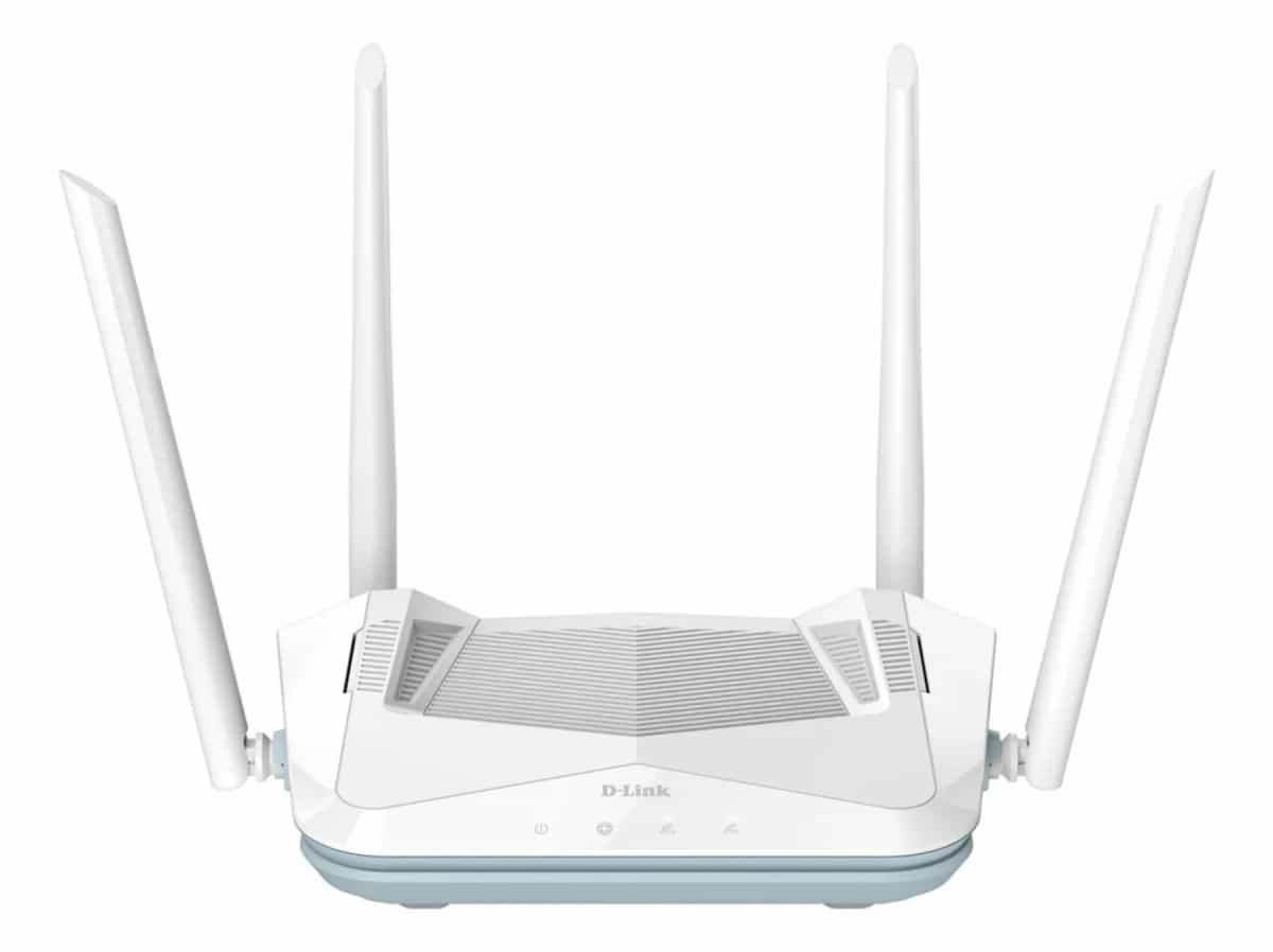 Router D-Link R18 Smart WiFi 6 AX1800 4 antenas Dual Band blanco