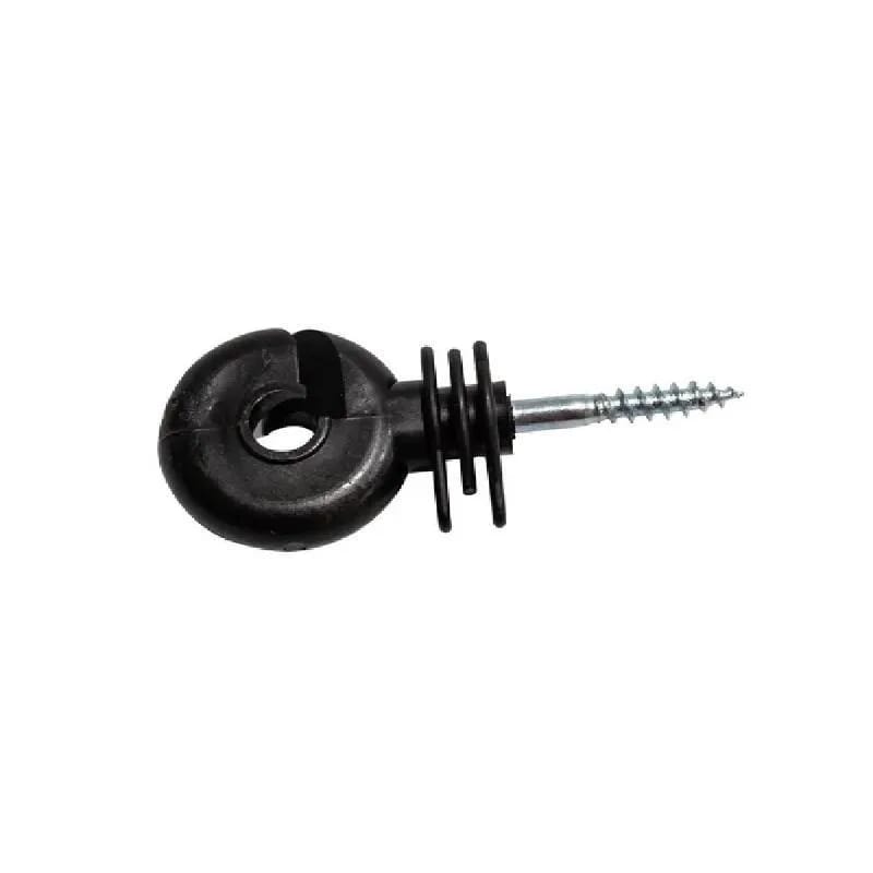 Aislador tipo aro con tornillo dLux para cercos eléctricos DL-ARO
