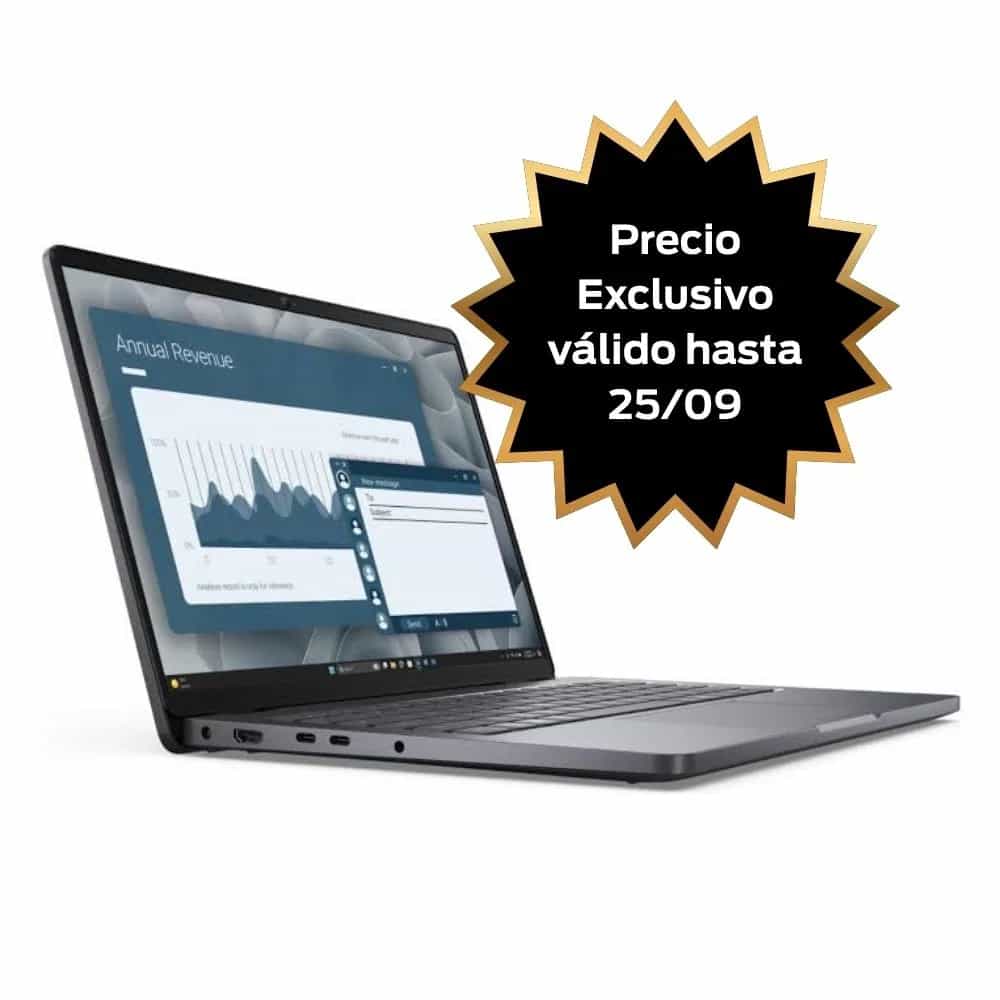 Notebook DELL PRO 14 PC14255 AMD Ryzen™ 5 PRO 230 -16 GB -512 SSD - W11PRO - 1YBO