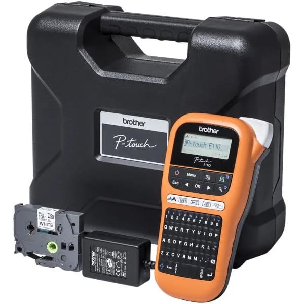 Rotuladora Brother Manual P.Touch E110VP 12MM