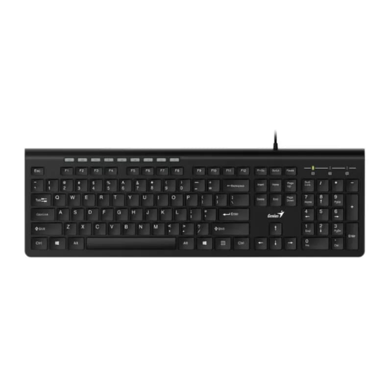 Teclado Genius SlimStar 230 II BLK USB Black