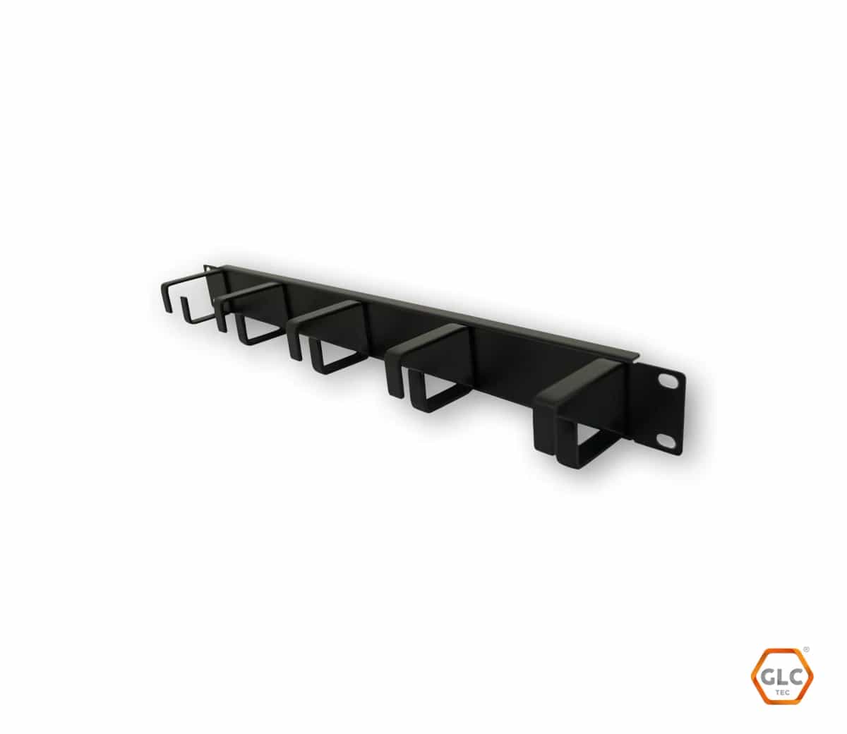 Organizador de rack GLC 19` 1U Negro de Cables