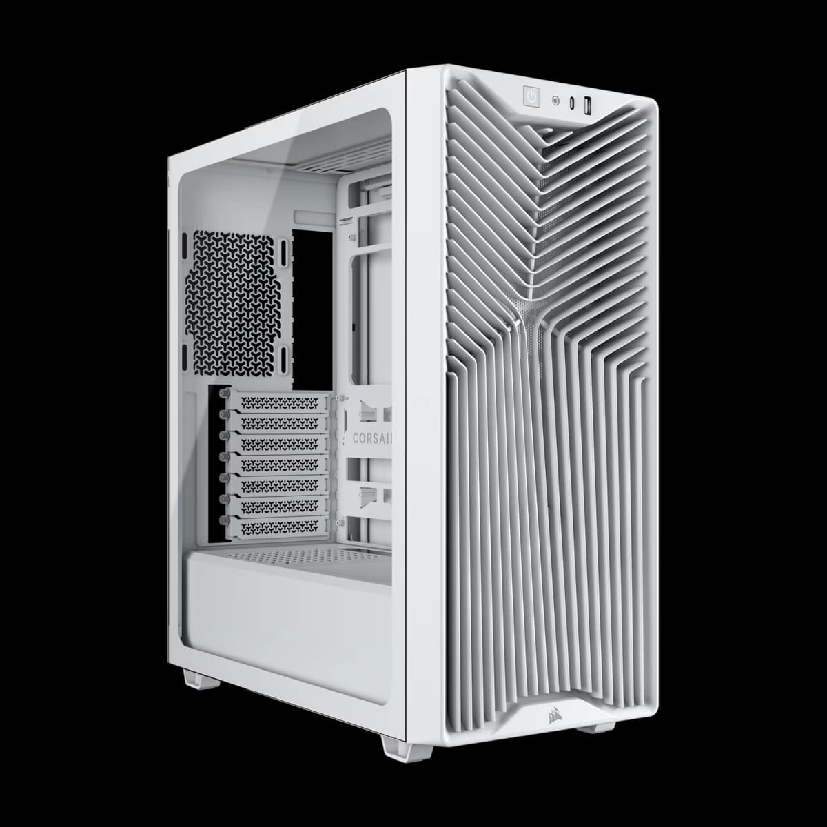 Gabinete CORSAIR 3200D RS Mid-Tower Performance Case Blanco