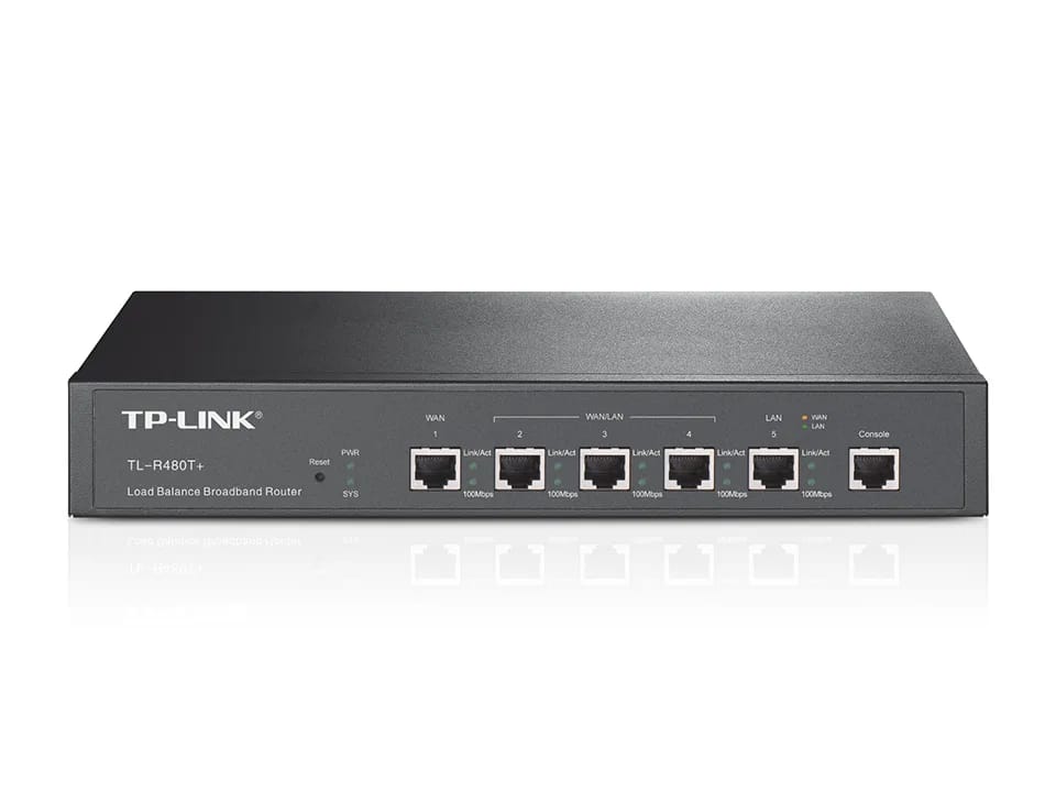 Router TP-Link TL-R480T+ 5 puertos 10/100 1 WAN + 4 LAN