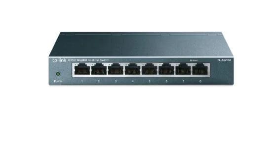 Switch TP Link 8 Puertos 10/100/1000