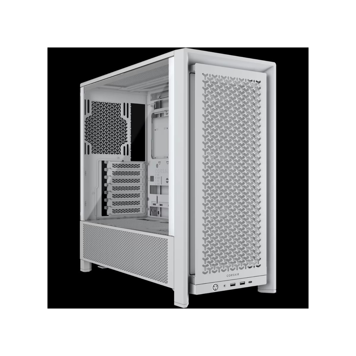 Gabinete CORSAIR FRAME 4000D RS Mid Tower Blanco