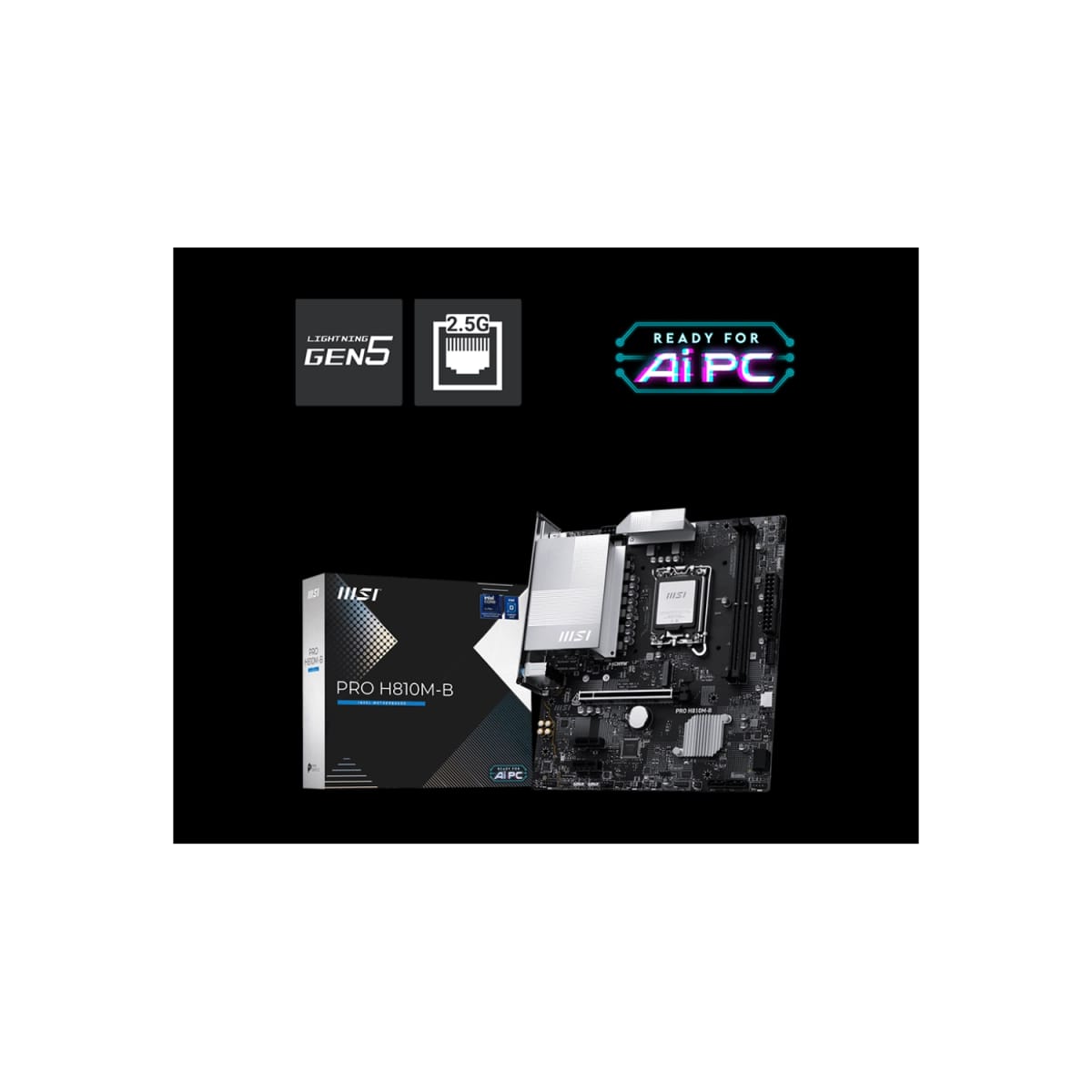 Motherboard MSI PRO H810M-B LGA 1851 DDR5