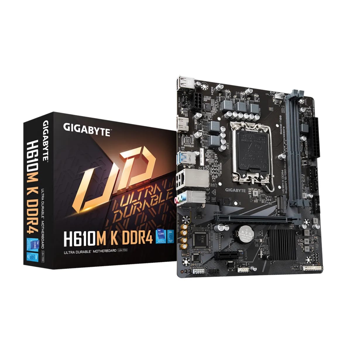 Mb Gigabyte S1700 H610M K DDR4 Box M-ATX