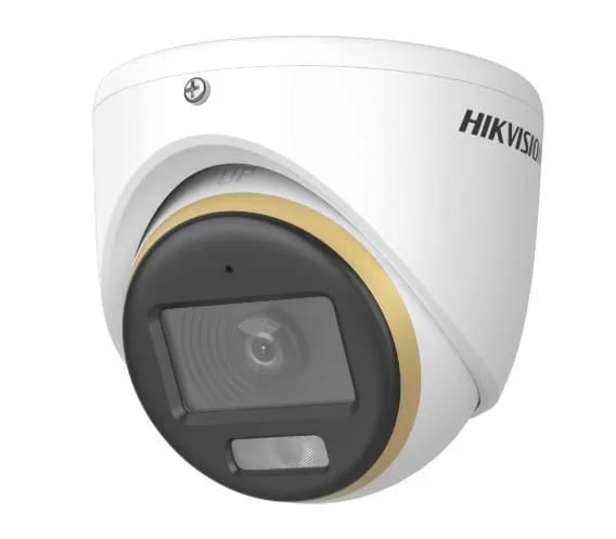 Cámara domo analógica Turbo HD de 2MP Hikvision DS-2CE70DF3T-LMFS