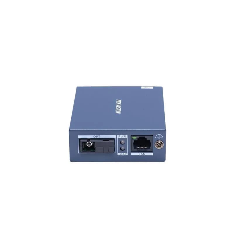Convertidor de medios Hikvision receptor de fibra Gigabit monomodo 3km DS-3D501R-3