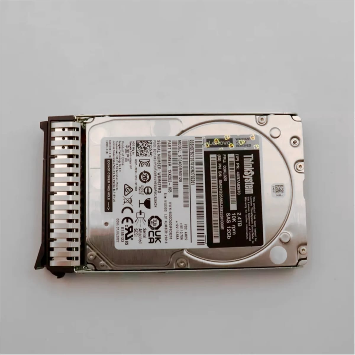 Disco Rigido Interno Lenovo Thinksystem 2.4TB hotswap 2.5" 4XB7A83970