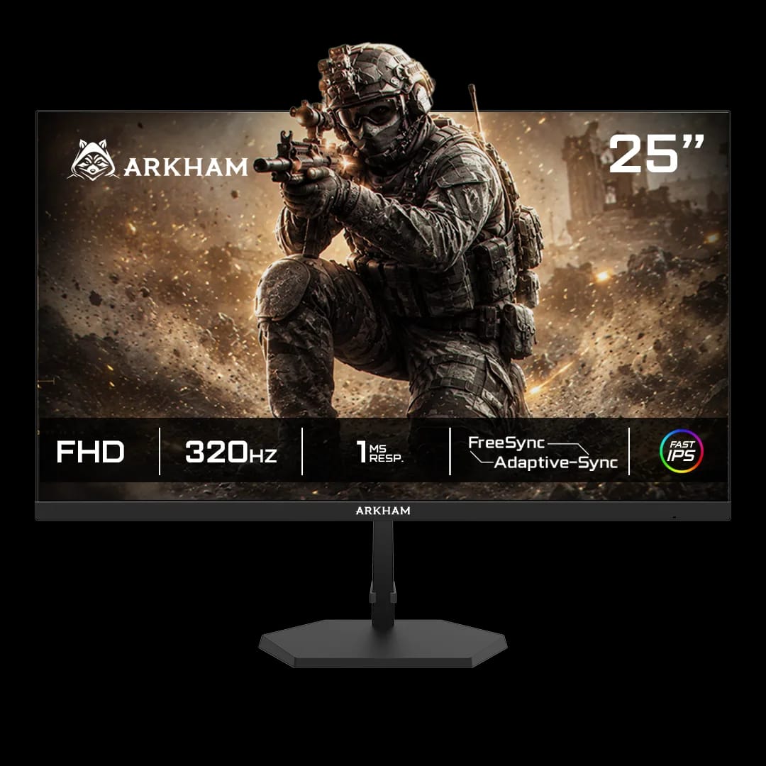 Monitor 25 Arkham 320HZ Fast Ips Fhd 1MS HDMI/Dp