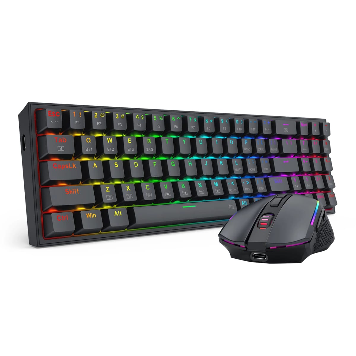 Combo Teclado y Mouse Inalámbrico Redrago S136