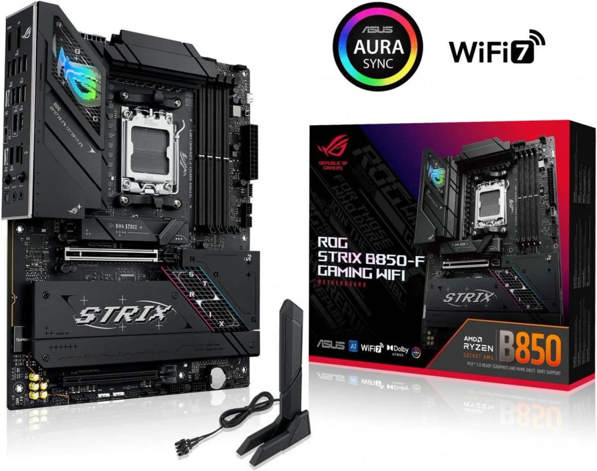 Motherboard ASUS ROG STRIX B850-F GAMING WIFI AM5 DDR5