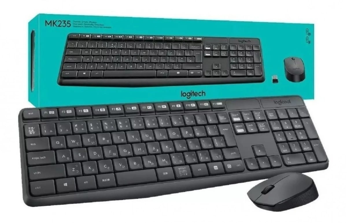 Teclado y Mouse Logitech MK235 Wireless