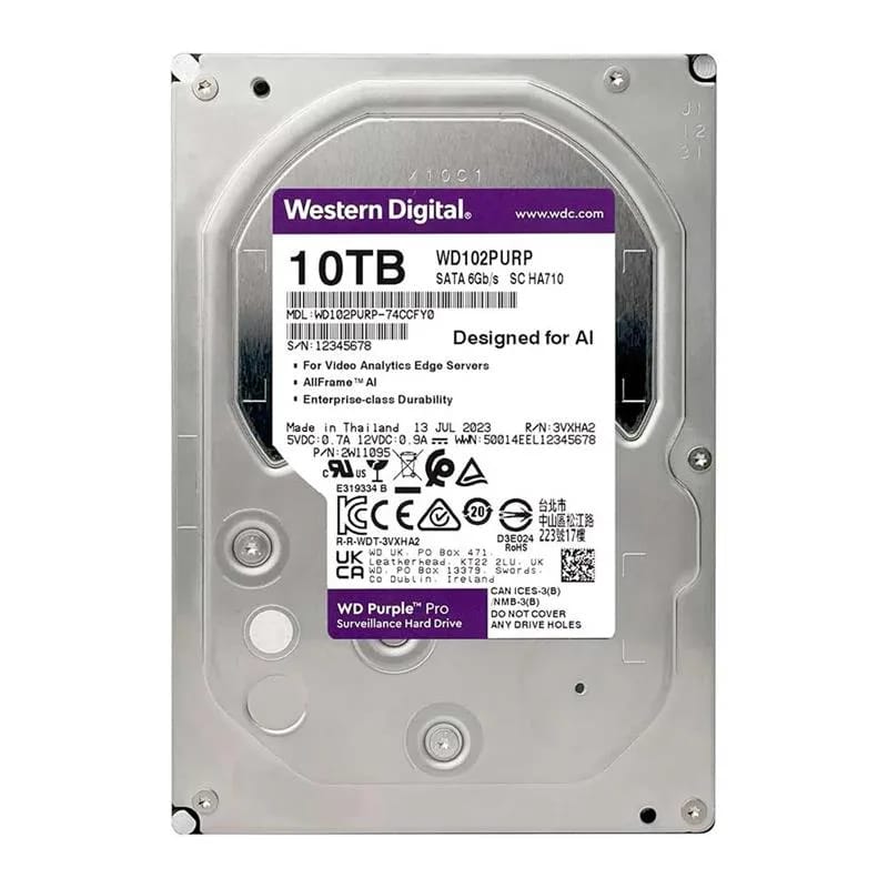 WD102PURP Disco rígido Western Digital