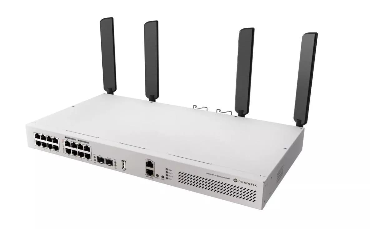 Switch Mikrotik CRS418-8P-8G-2S+5AXQ2AXQ-RM