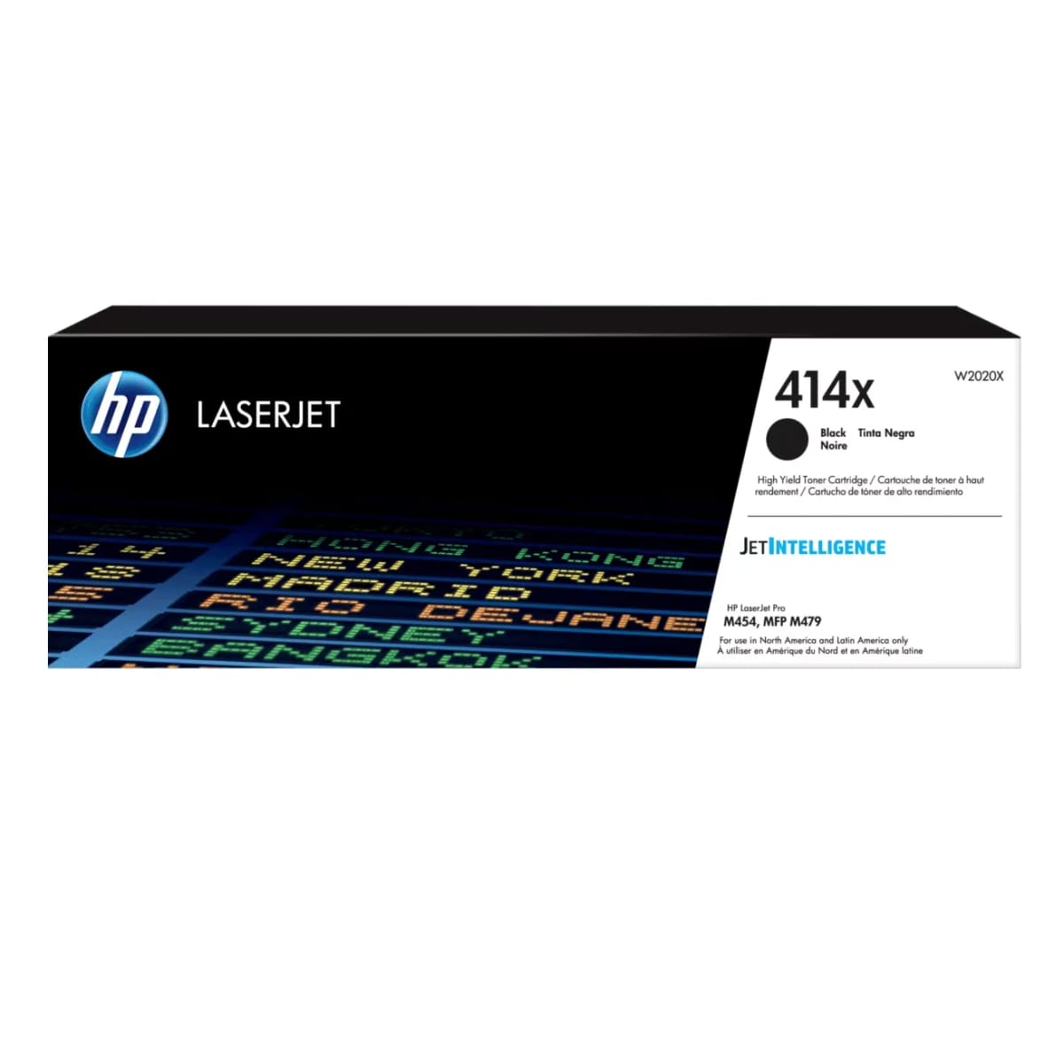 HP 414X Black Toner Cartridge W2020X