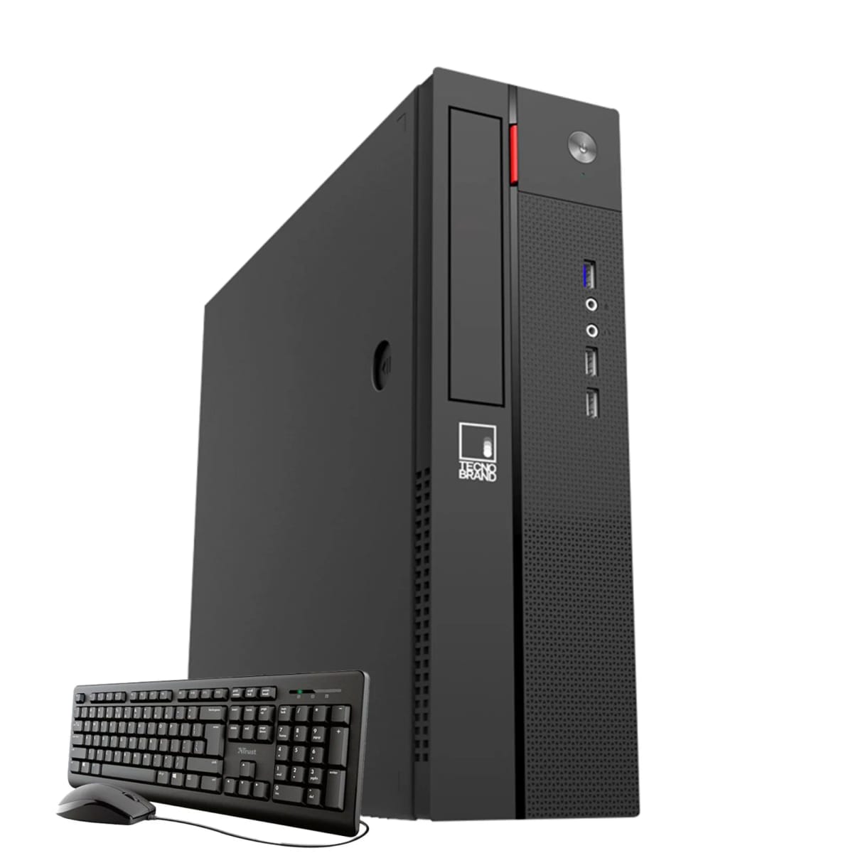 PC Tecnobrand Intel Celeron G6900 8GB RAM 240GB SSD 1TB HDD Kit Mouse y Teclado PCTBCEL16G2401T